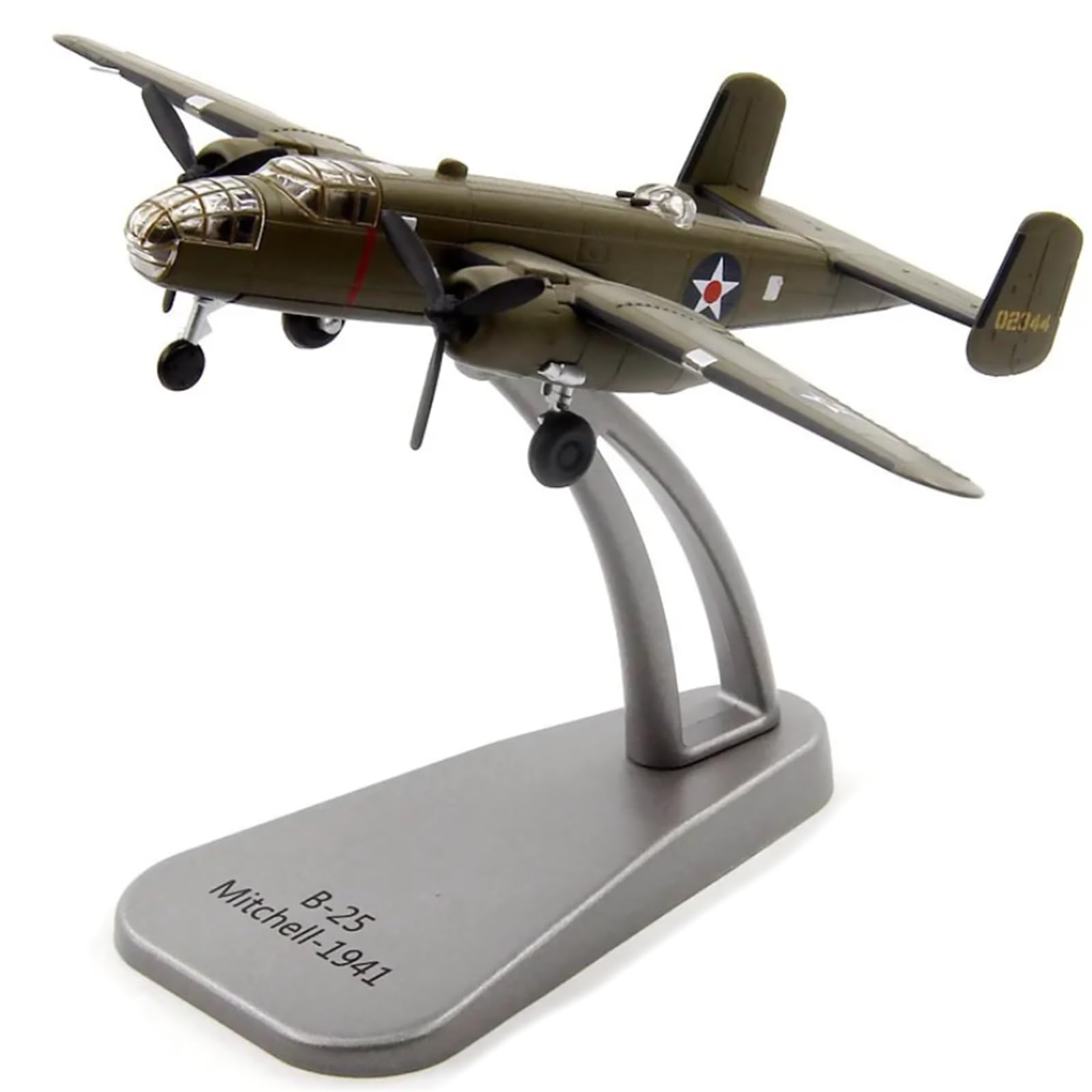 Amazon.co.jp: シミュレーション1:144合金航空機モデルB-25爆撃機